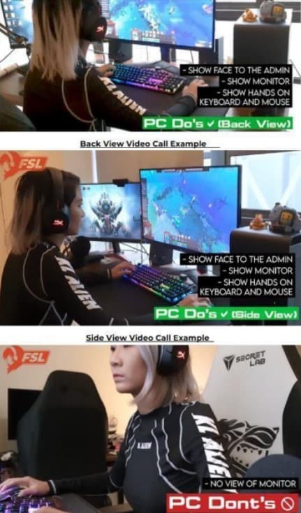 PC Camera Dos and Donts
